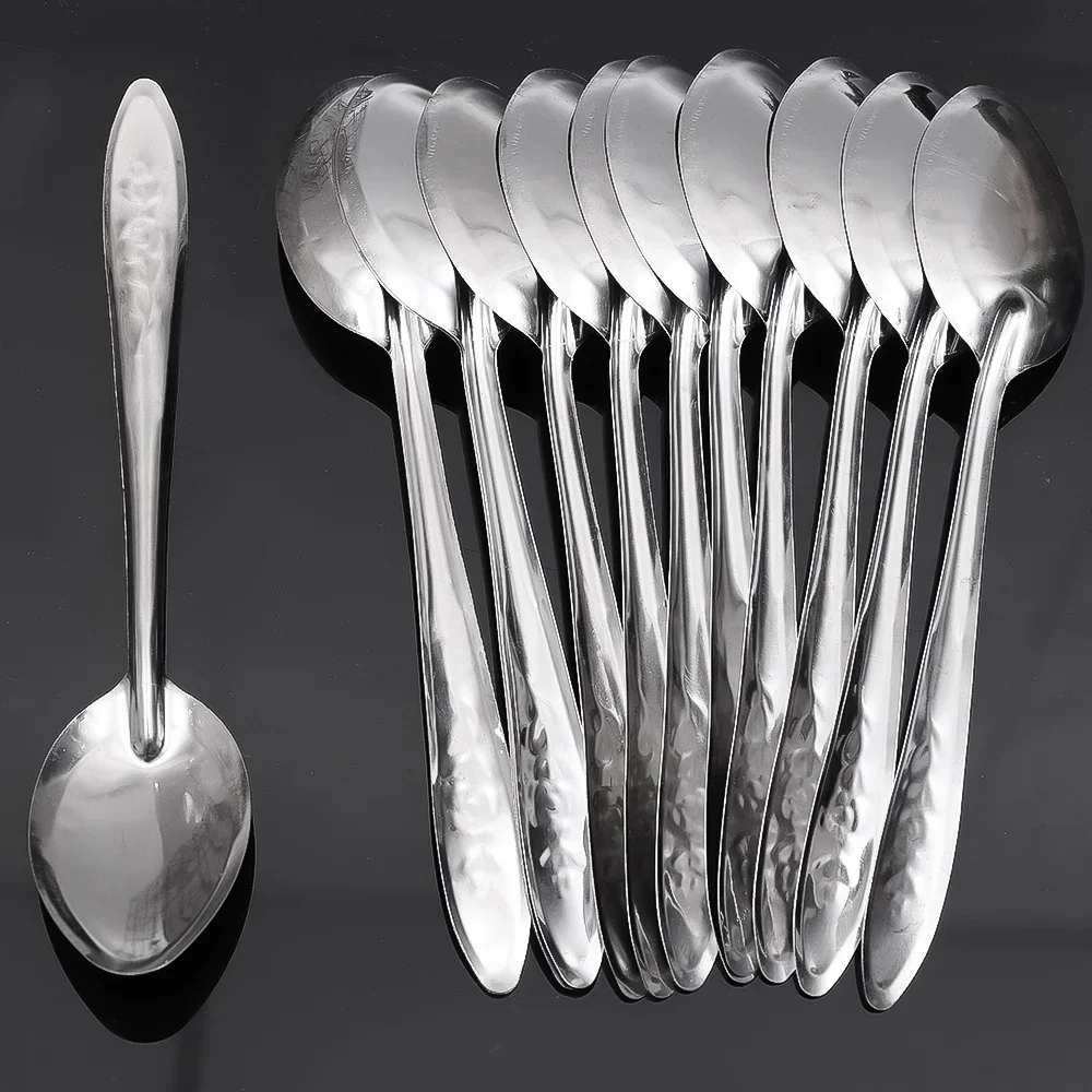 Ice Pick Pick - 16cm Stainless Steel Spoons for Ice