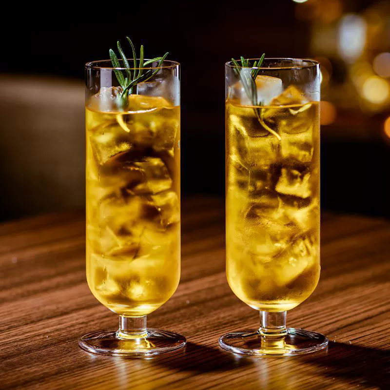 Highball Glass Set - 4PCS Creative Cocktail Glasses Cup Japanese
