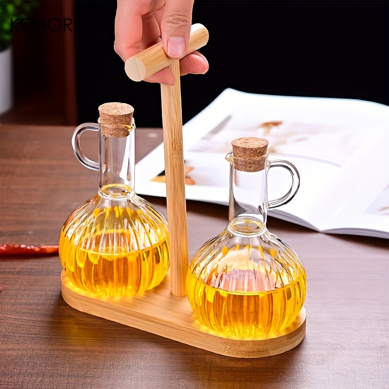Highball Glass Set - 1/2PCS High Borosilicate Glass Seasoning Bottle