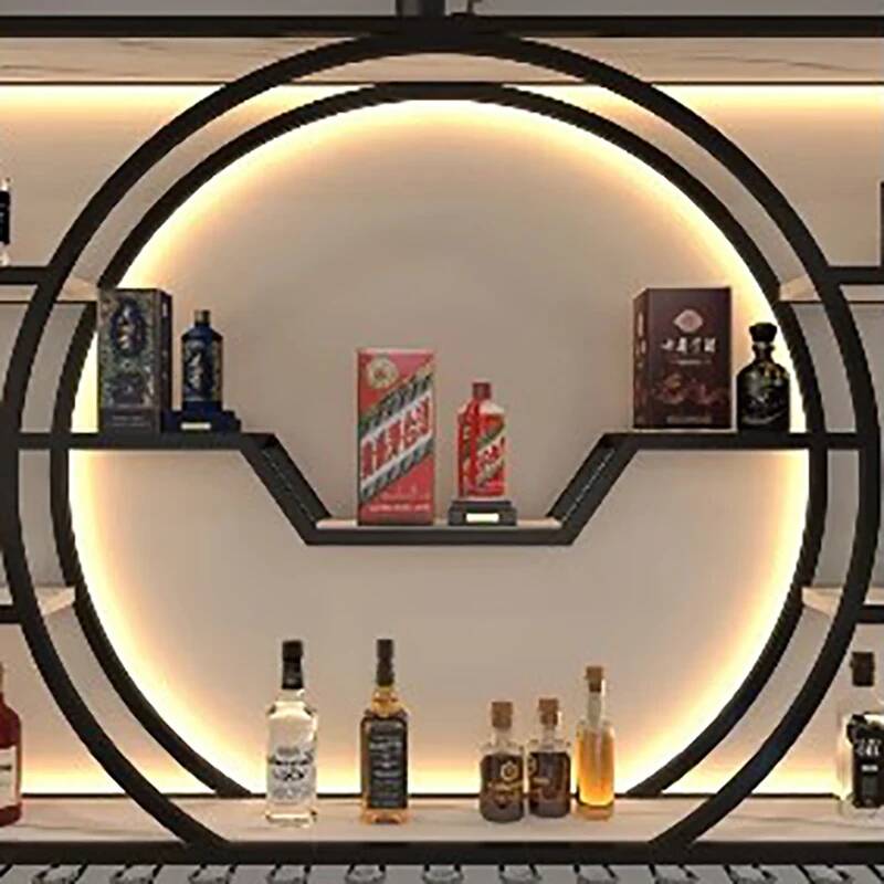 Wine Nightclub Display Cabinet - Home Bar Shelves 리뷰 및 가격
