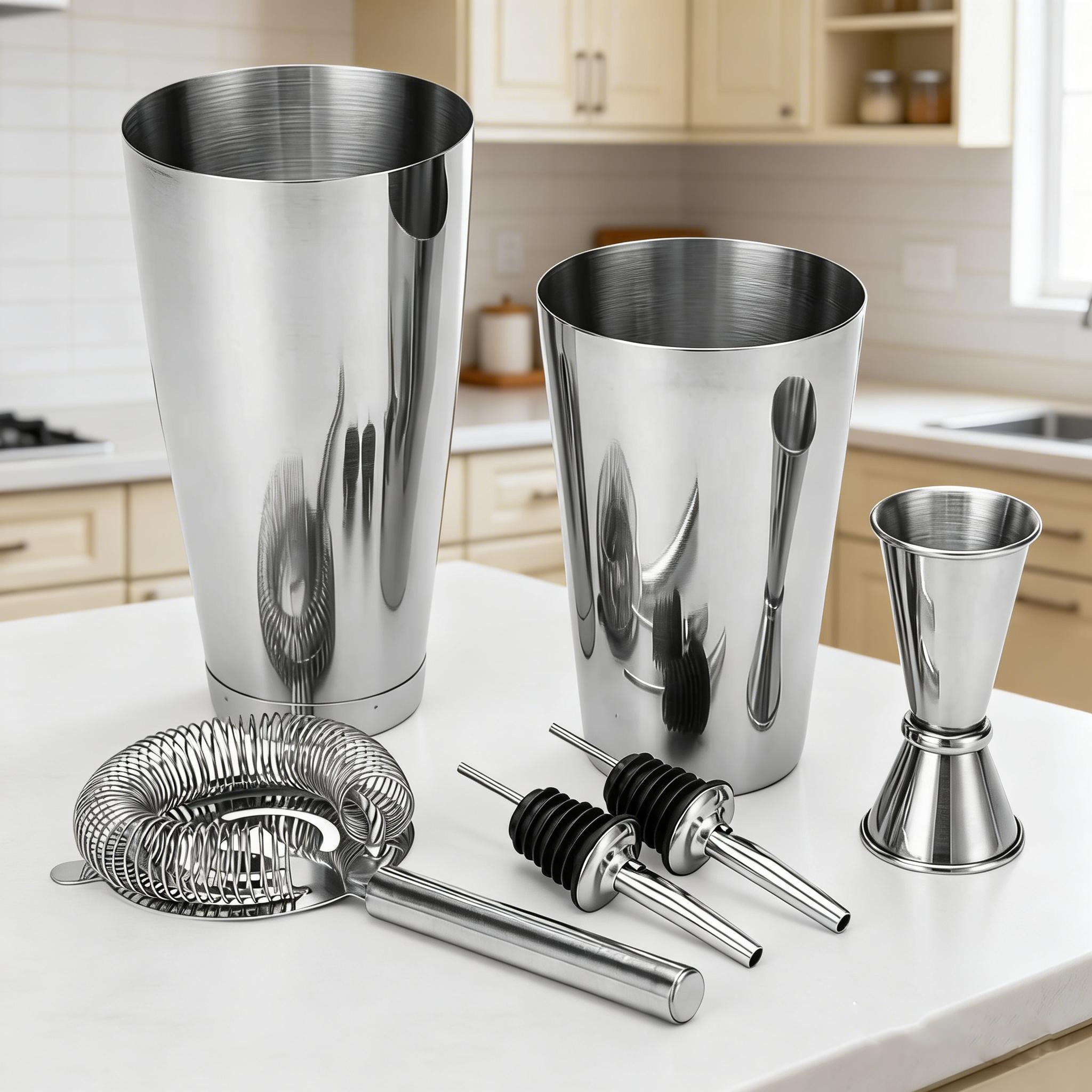 stllCocktail Maker Set Boston  - Boston Shaker Set 리뷰 및 가격