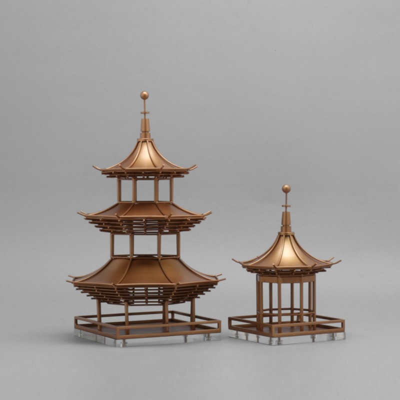 Modern Chinese Metal Ornament  - Home Bar Shelves 리뷰 및 가격