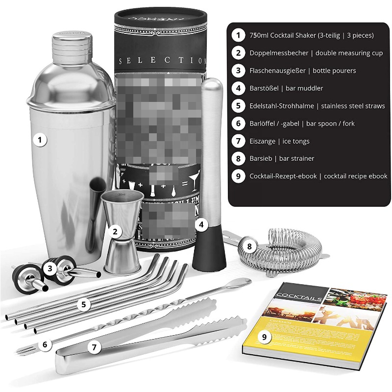 Basic  Bar Mixing Supply Kit,  - Bar Spoon Twisted 리뷰 및 가격