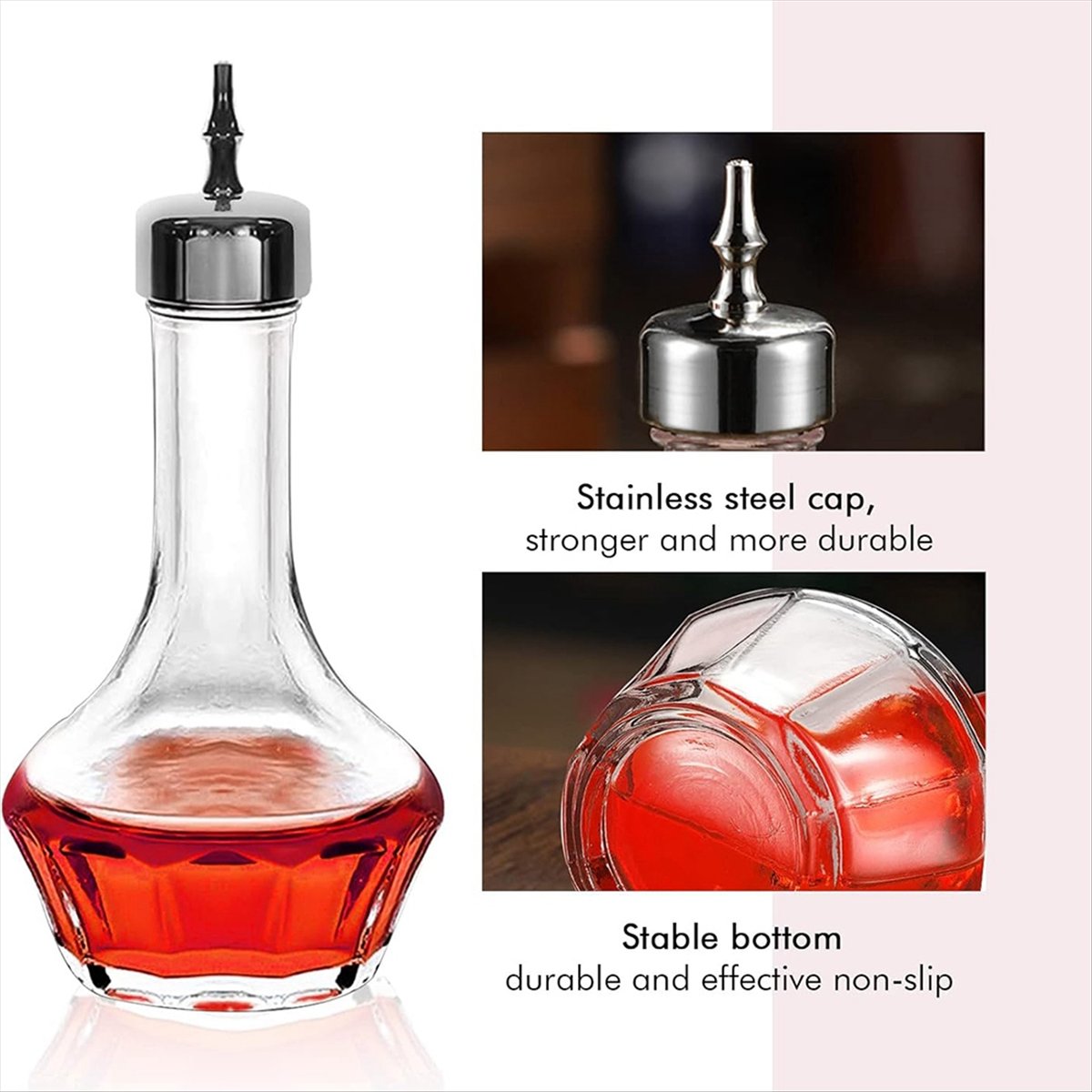 A75K 6 PCS Bitters Bottle Set  - Bitters Bottle Set 리뷰 및 가격