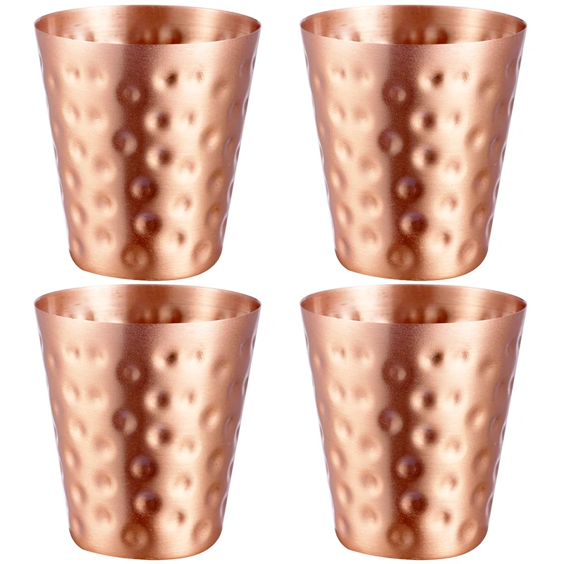 4Pcs New 100% Copper Cups Pure - Mule Copper Mug 리뷰 및 가격