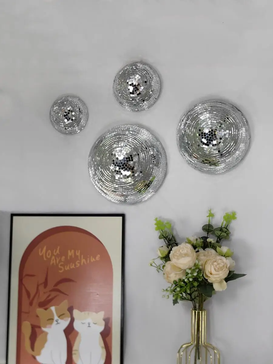 New Wall Disco Ball Mirrored D - Old Fashioned Glass 리뷰 및 가격