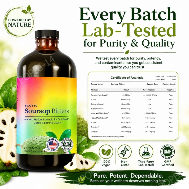 Exotic Soursop Bitters Herbal  - Bitters Bottle Set 리뷰 및 가격