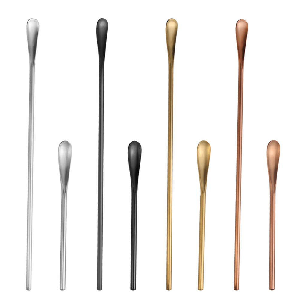 2Pcs Stainless Steel Cocktail  - Bar Spoon Twisted 리뷰 및 가격