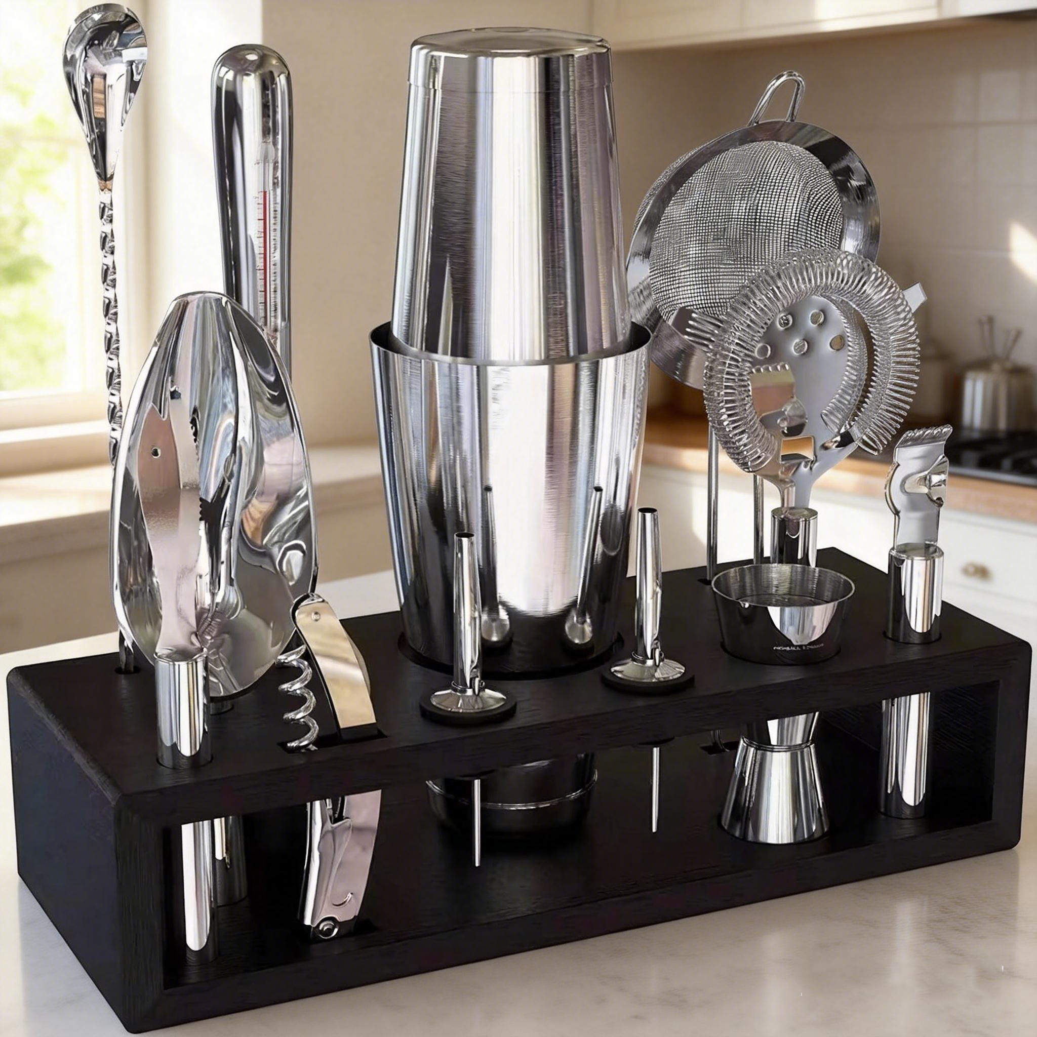 stllCamol 14-Piece Stainless S - Boston Shaker Set 리뷰 및 가격