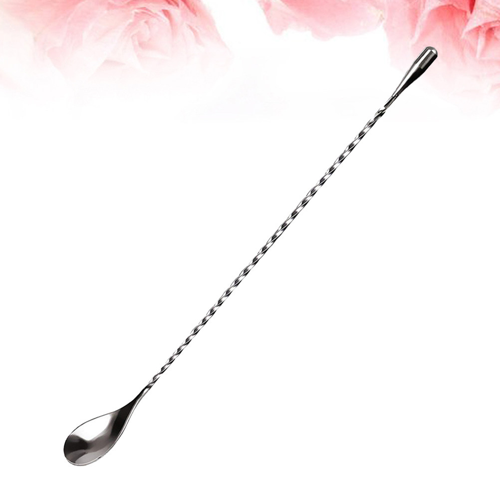 2Pcs Long Handle Stainless Ste - Bar Spoon Twisted 리뷰 및 가격
