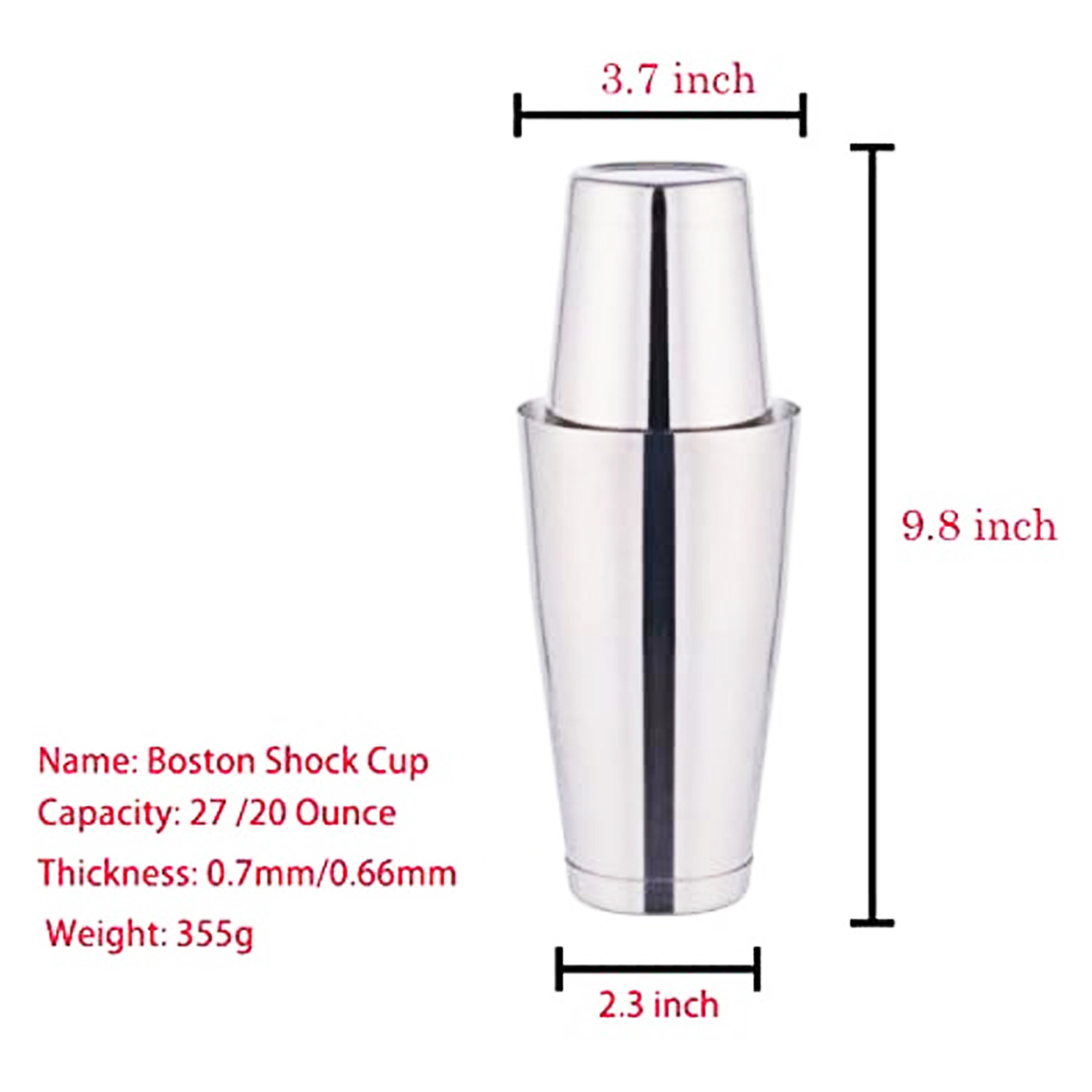 stllFactory Hot Selling 6pc Bo - Boston Shaker Set 리뷰 및 가격