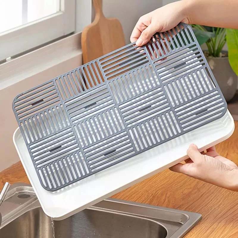 Plastic Drain Rack Dish Cup Dr - Home Bar Shelves 리뷰 및 가격