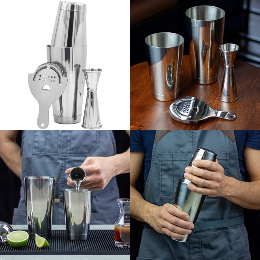 Professional Cocktail Shaker S - Boston Shaker Set 리뷰 및 가격