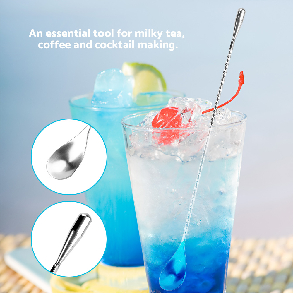 Long Stirring Spoon Stainless  - Bar Spoon Twisted 리뷰 및 가격
