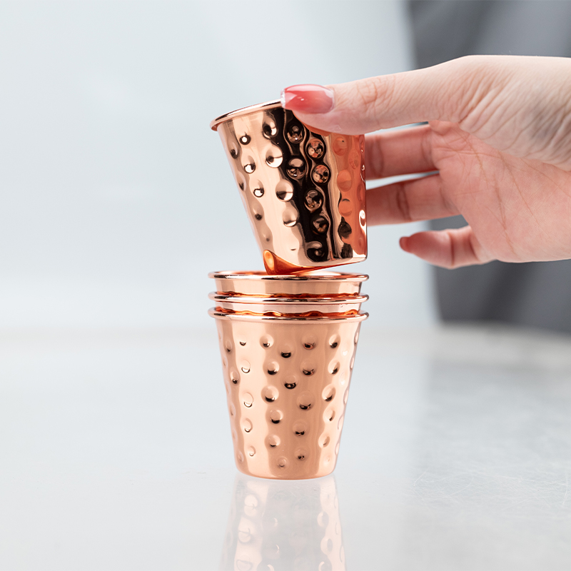 Hammered Copper Shot Glass 60m - Mule Copper Mug 리뷰 및 가격