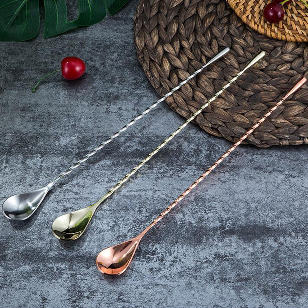Stainless Steel Bar Spoon Long - Bar Spoon Twisted 리뷰 및 가격
