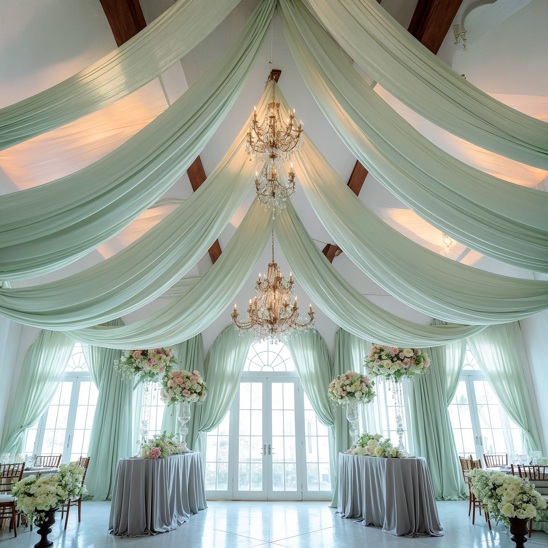 Wedding Arch Drape Roof Ceilin - Home Bargains 리뷰 및 가격