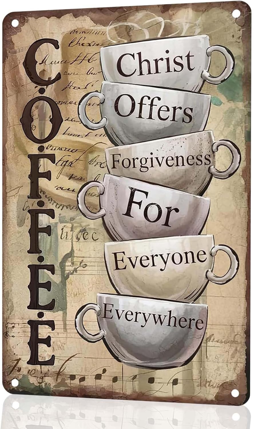 Decorations Vintage Metal Wall - Home Bar And Coffee 리뷰 및 가격