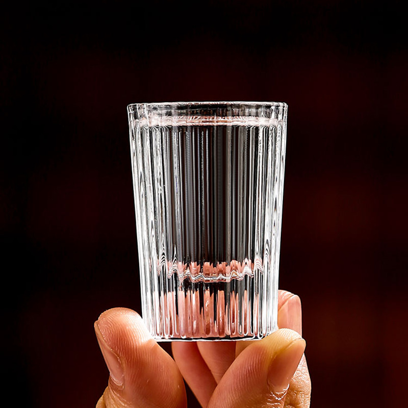 6pcs Set 20ml Striped Foreign  - Old Fashioned Glass 리뷰 및 가격