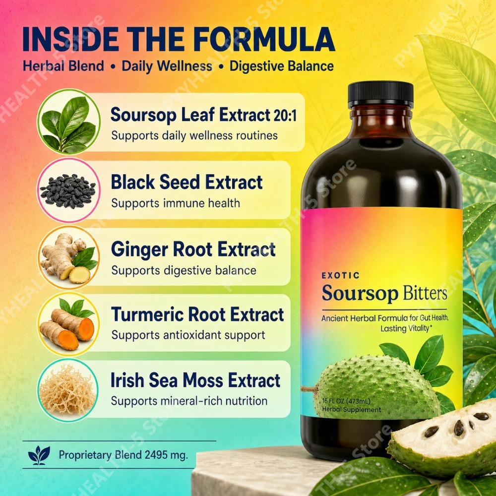 Herbal Soursop Bitters Liquid  - Bitters Bottle Set 리뷰 및 가격