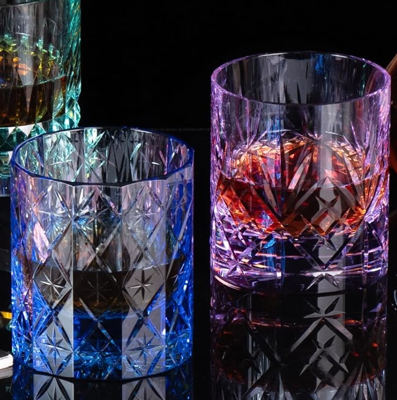 7 Oz Hand Cut K9 Crystal Whisk - Old Fashioned Glass 리뷰 및 가격