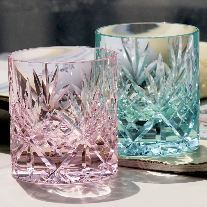 7 Oz Hand Cut K9 Crystal Whisk - Old Fashioned Glass 리뷰 및 가격