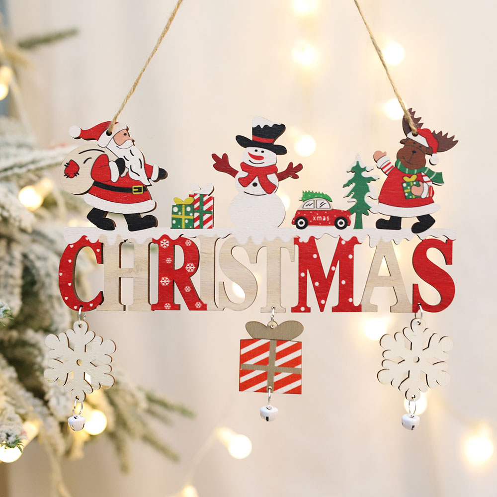 Wooden Christmas Hanging Penda - Home Bargains 리뷰 및 가격