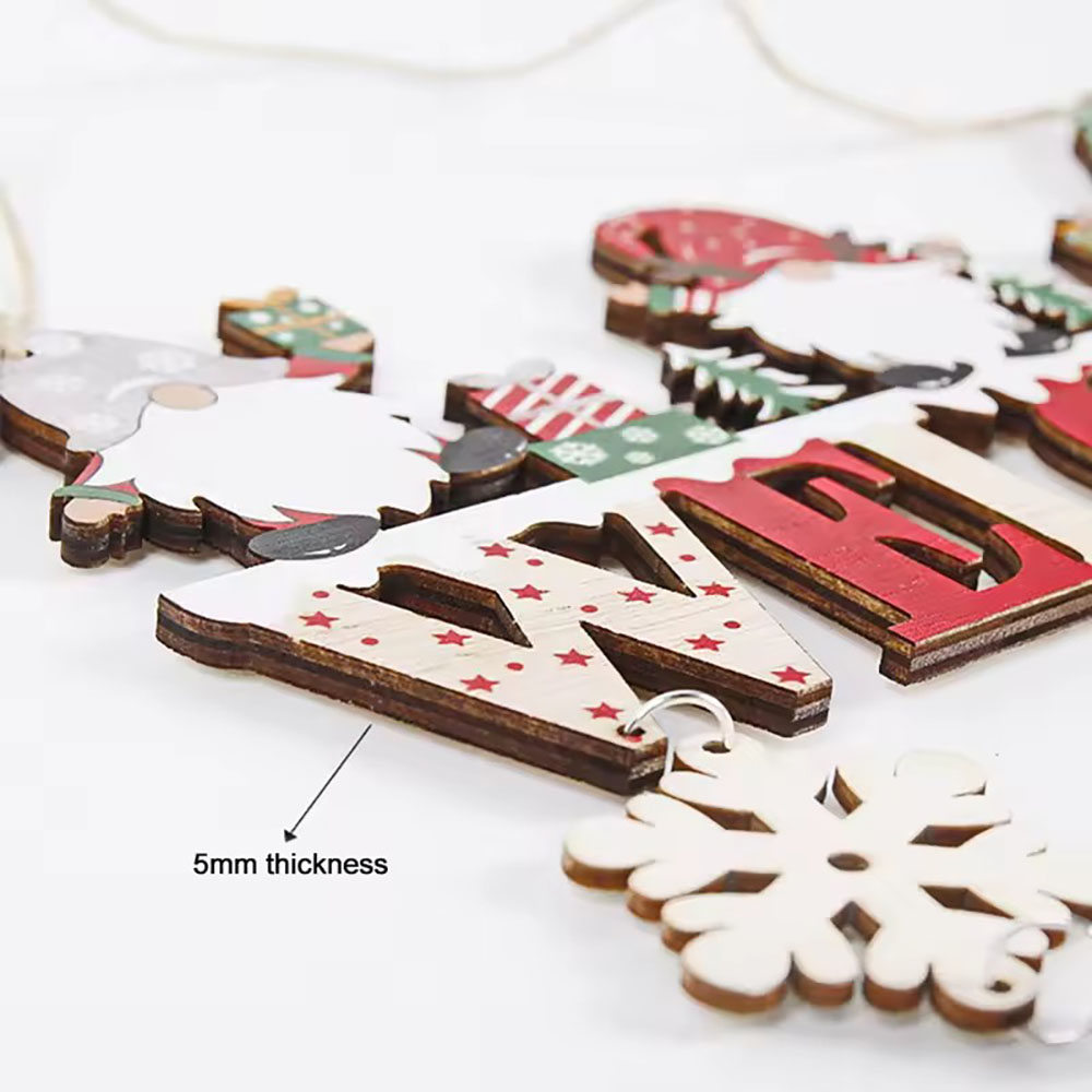Wooden Christmas Hanging Penda - Home Bargains 리뷰 및 가격