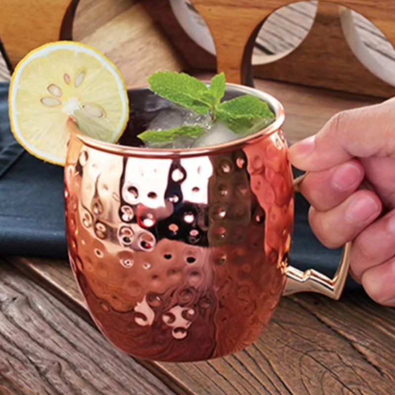 530ml Cocktail Wine Cup Moscow - Mule Copper Mug 리뷰 및 가격