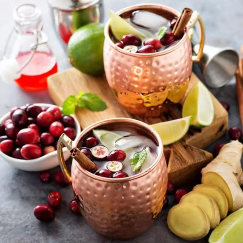 530ml Cocktail Wine Cup Moscow - Mule Copper Mug 리뷰 및 가격