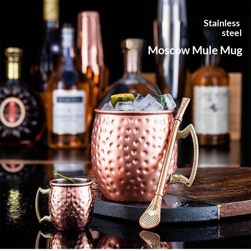 530ml Cocktail Wine Cup Moscow - Mule Copper Mug 리뷰 및 가격