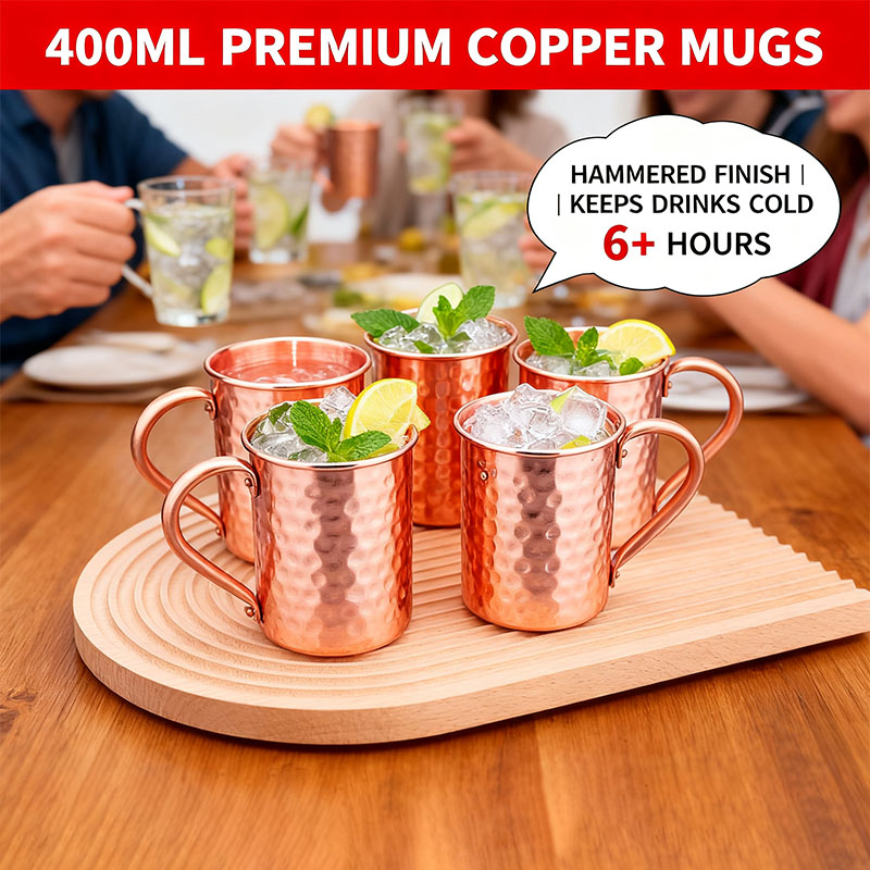 New 100% Copper Cups Pure Soli - Mule Copper Mug 리뷰 및 가격