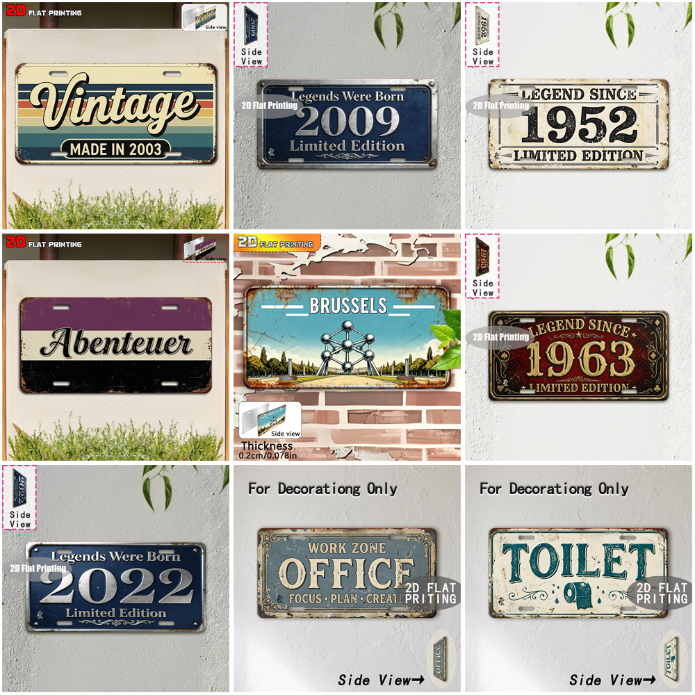 Vintage City Year Word Text Li - Home Bar Word 리뷰 및 가격