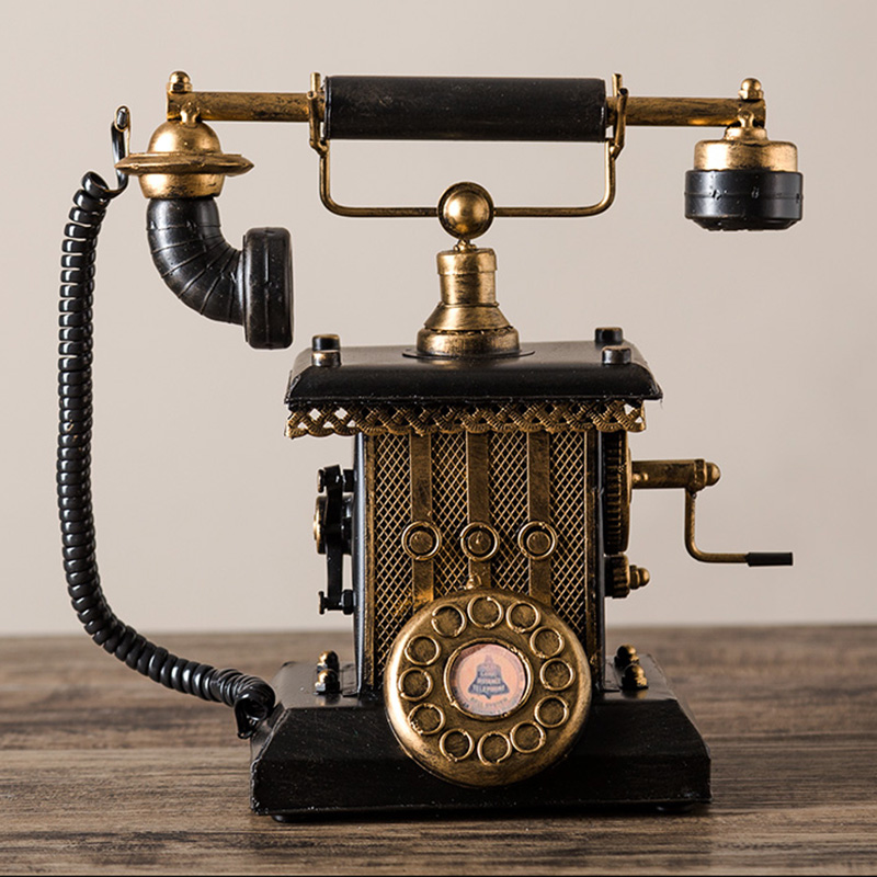 Vintage Old Telephone Desk Dec - Home Bar Shelves 리뷰 및 가격