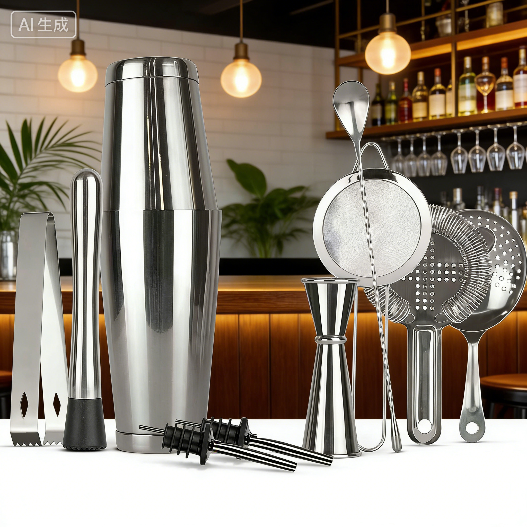 stllCAMOL FACTORY 11 Pieces Si - Boston Shaker Set 리뷰 및 가격