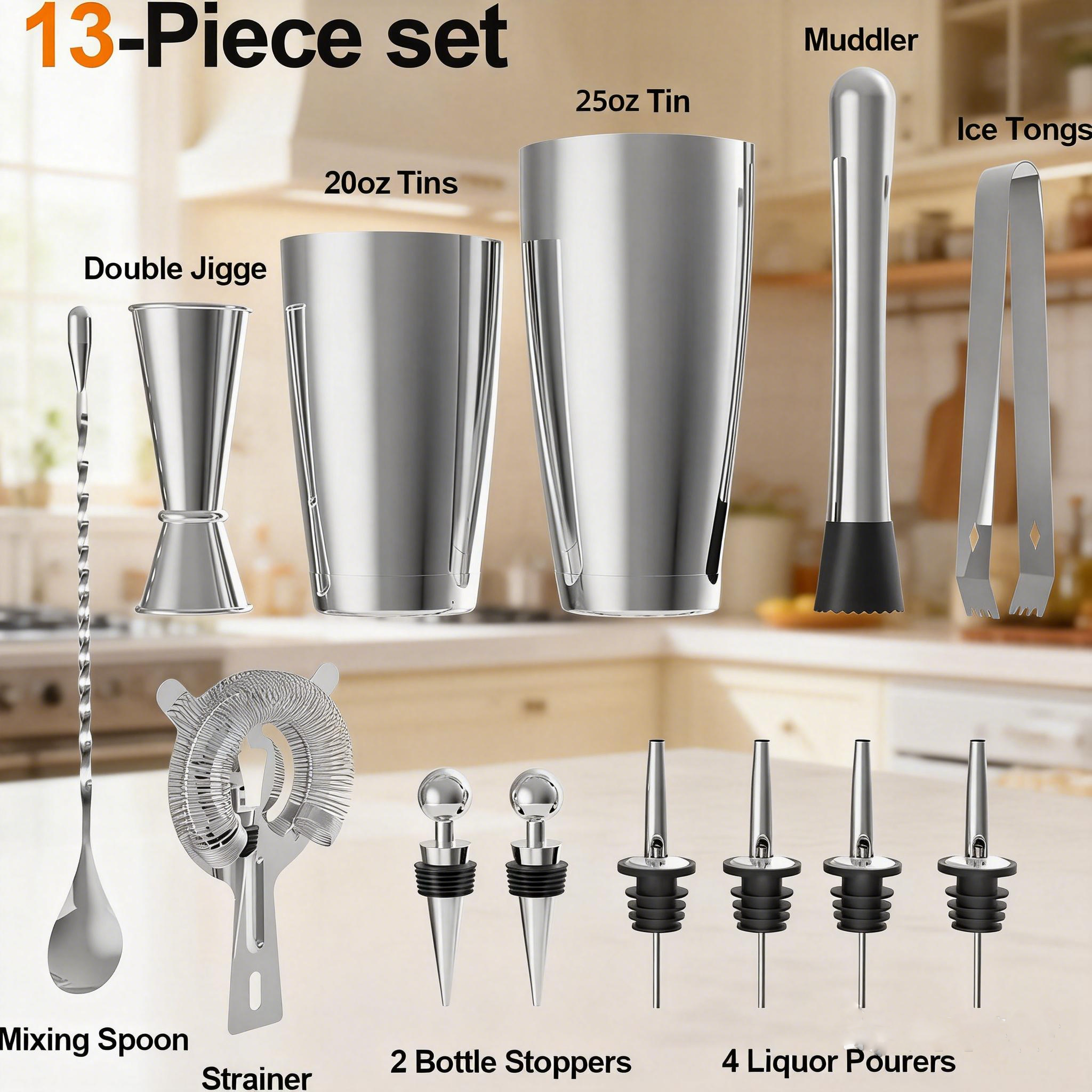 stllCamol Cocktail Shaker Bost - Boston Shaker Set 리뷰 및 가격