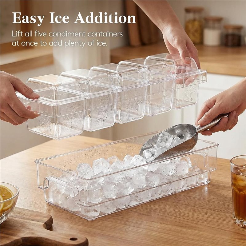 A27F-For Bar Supplies Taco For - Garnish Tray Set 리뷰 및 가격