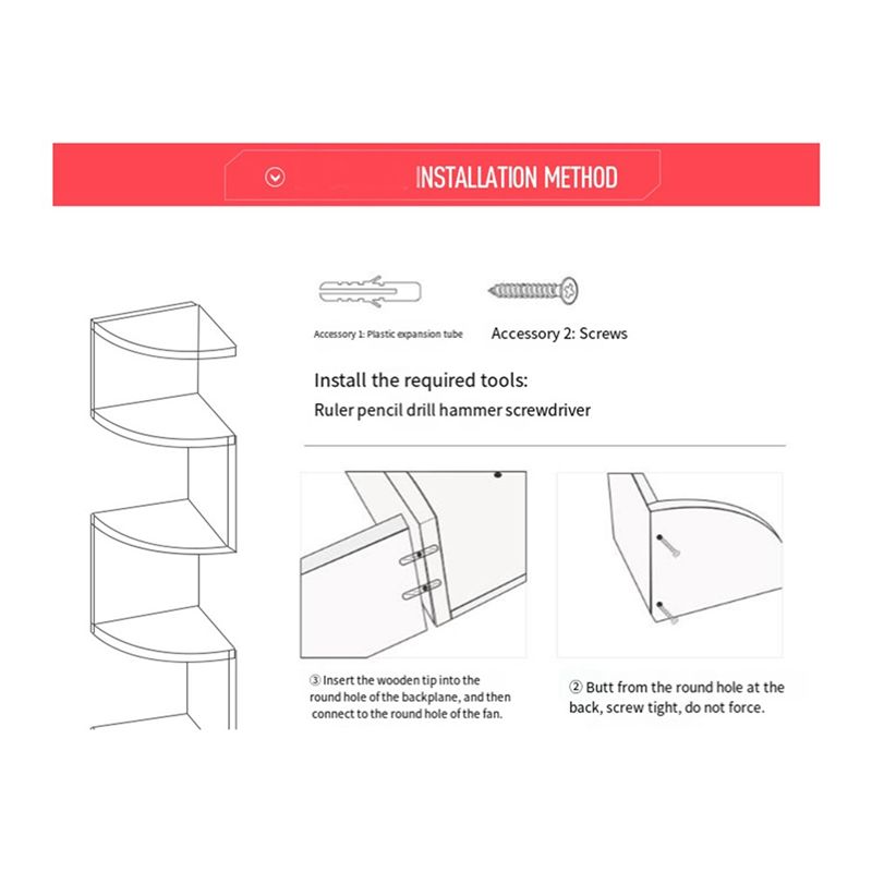 ABUL-Corner Shelf Corner Corne - Home Bar Shelves 리뷰 및 가격