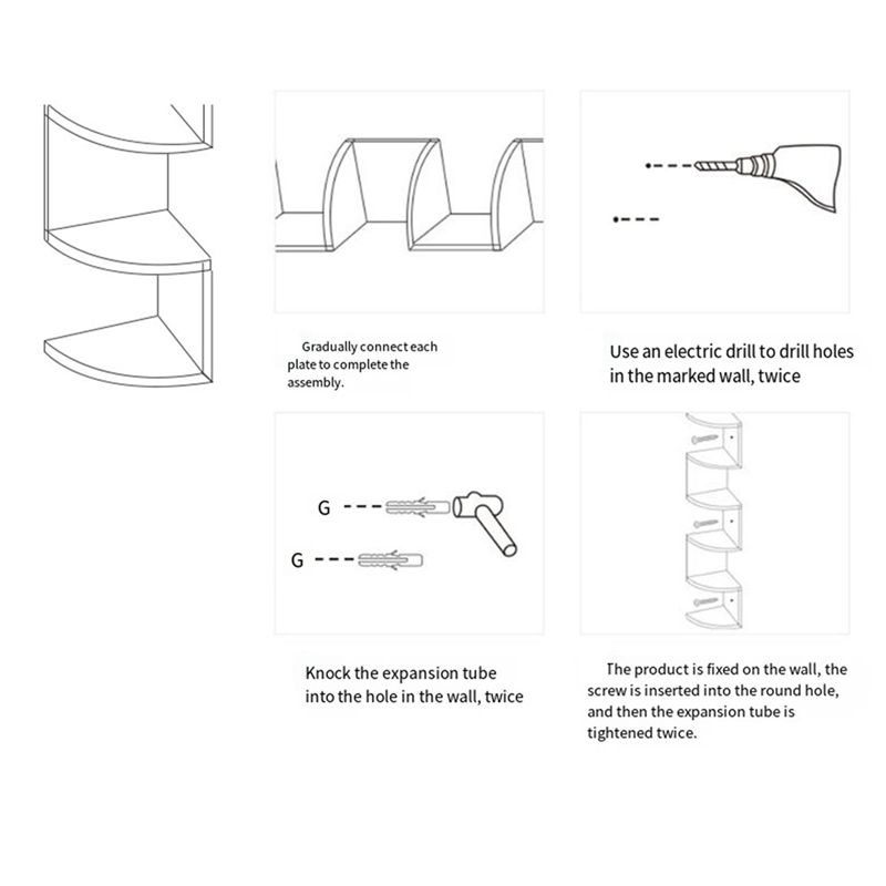 ABUL-Corner Shelf Corner Corne - Home Bar Shelves 리뷰 및 가격