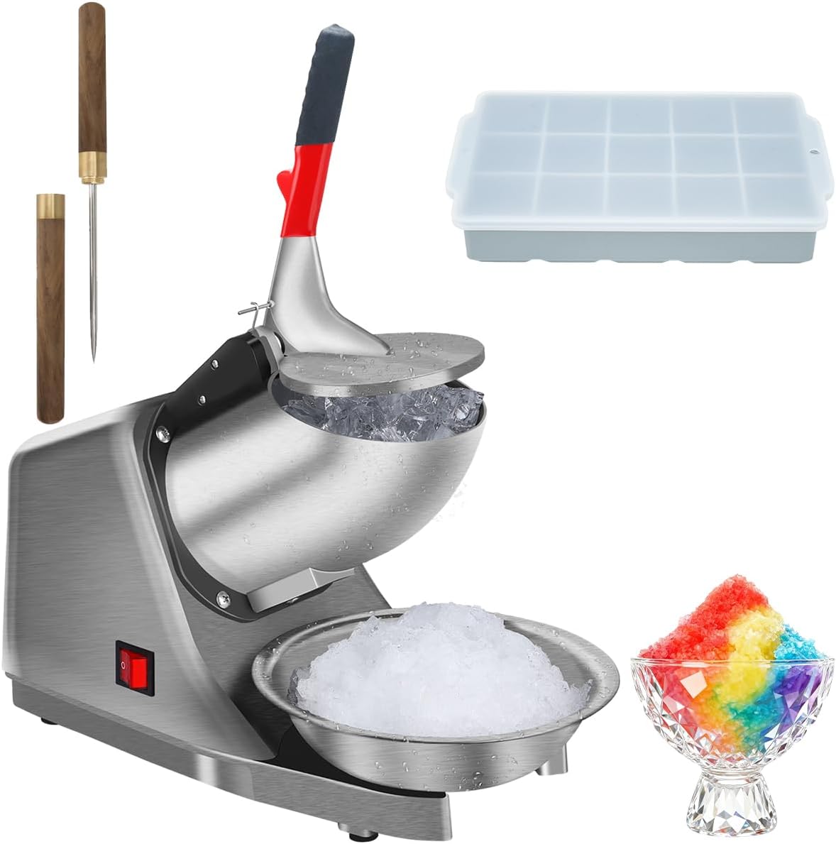Electric Snow Cone Maker 300W  - Ice Pick Pick 리뷰 및 가격