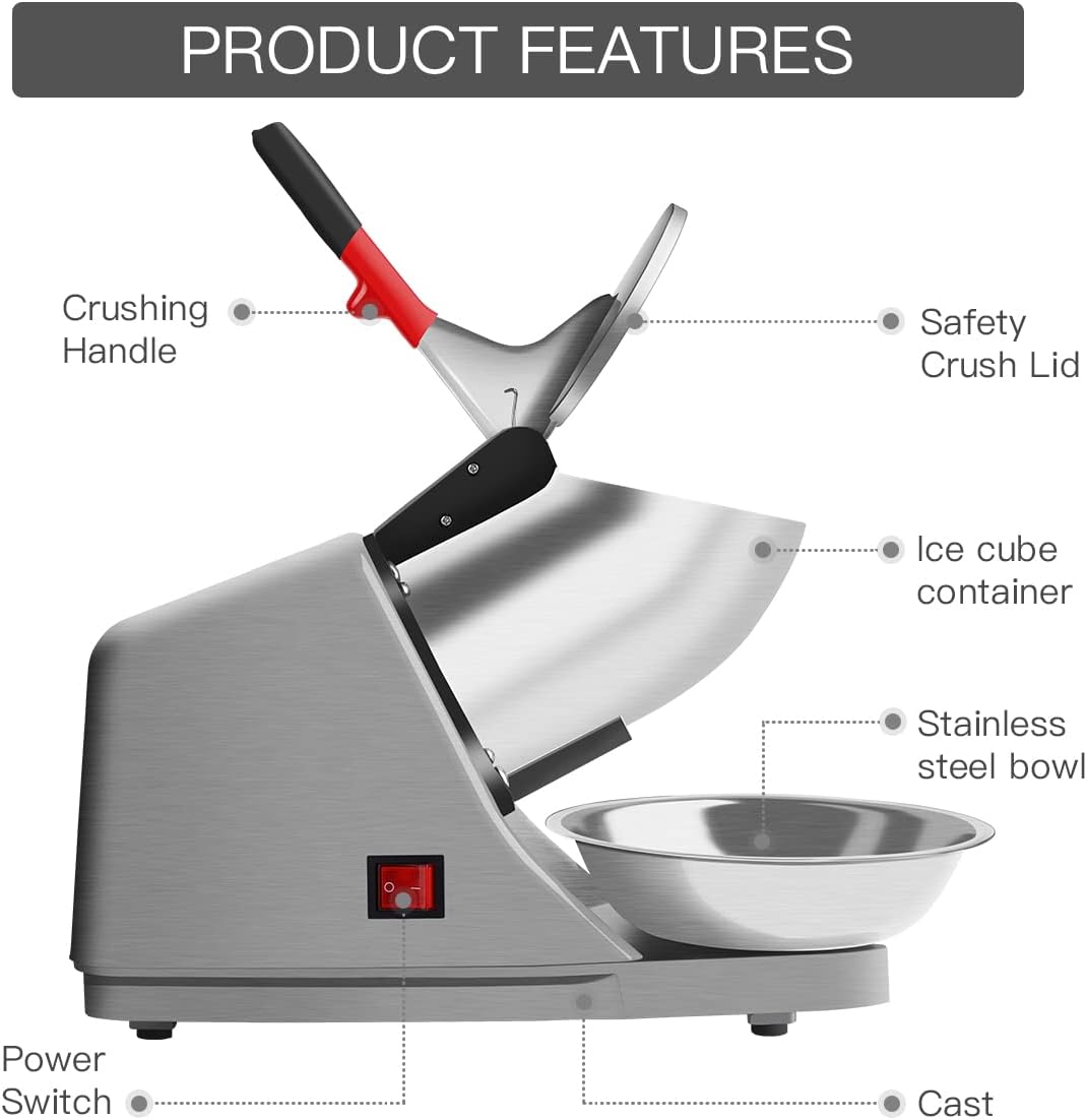 Electric Snow Cone Maker 300W  - Ice Pick Pick 리뷰 및 가격