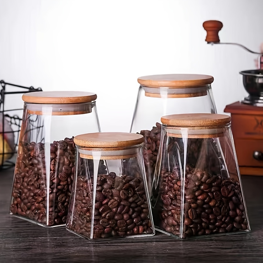 4pcs Glass Storage Jar Set Hig - Highball Glass Set 리뷰 및 가격