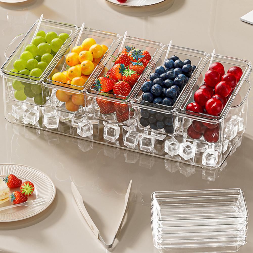 Taco Bar Serving Set for Party - Garnish Tray Set 리뷰 및 가격
