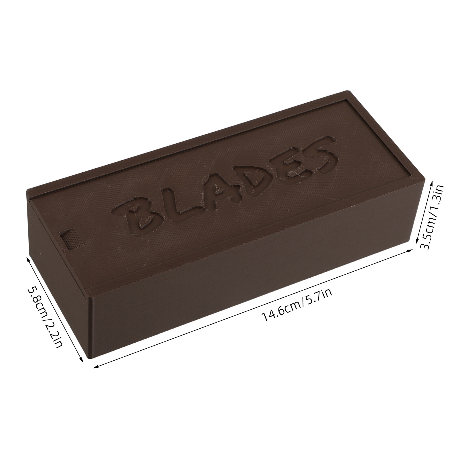 Plastic Brown Blade Storage Do - Home Barber 리뷰 및 가격