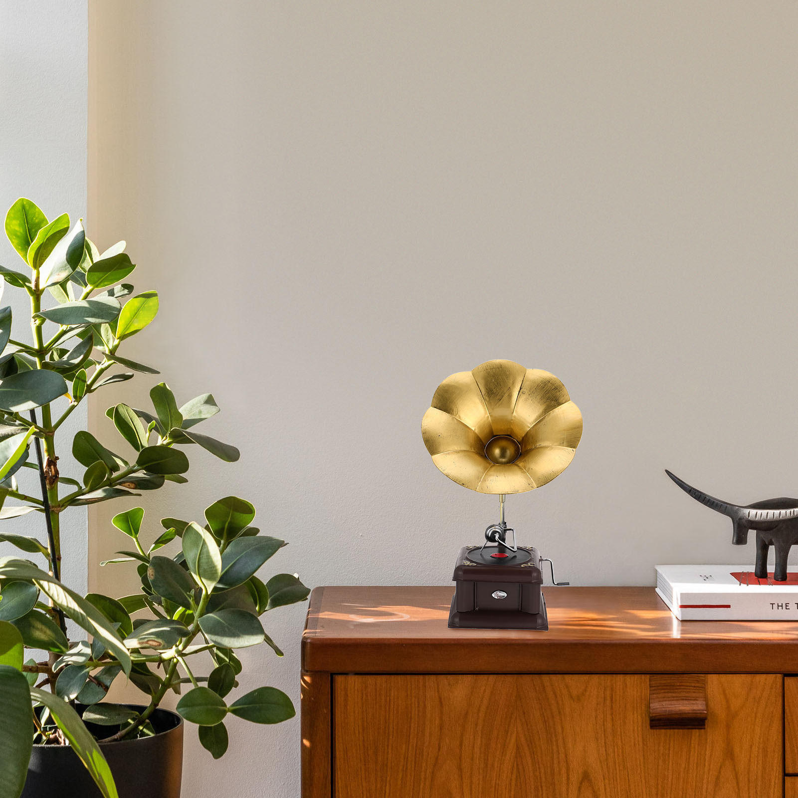 Vintage Phonograph Ornament Ha - Home Bar Shelves 리뷰 및 가격
