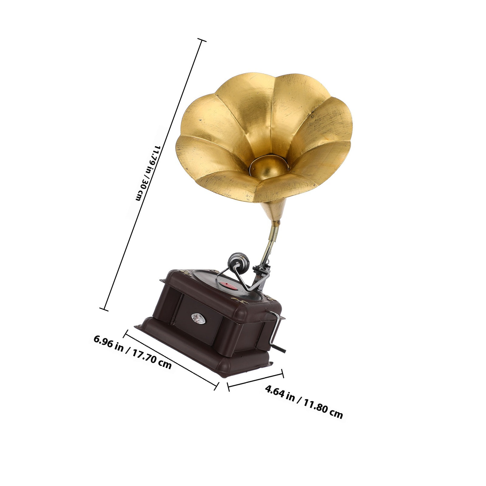 Vintage Phonograph Ornament Ha - Home Bar Shelves 리뷰 및 가격