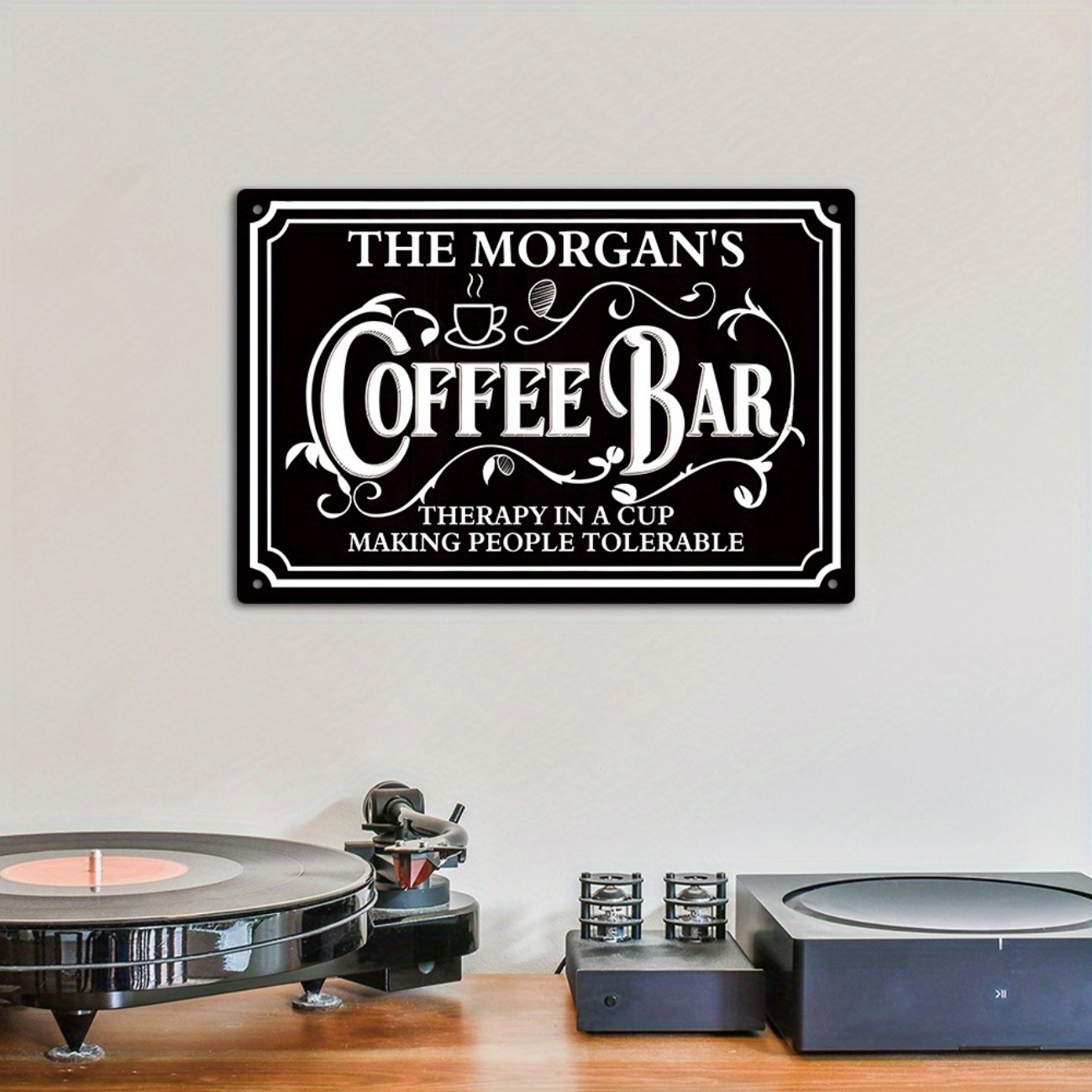 1pc Personalized The Morgan's  - Home Bar And Coffee 리뷰 및 가격