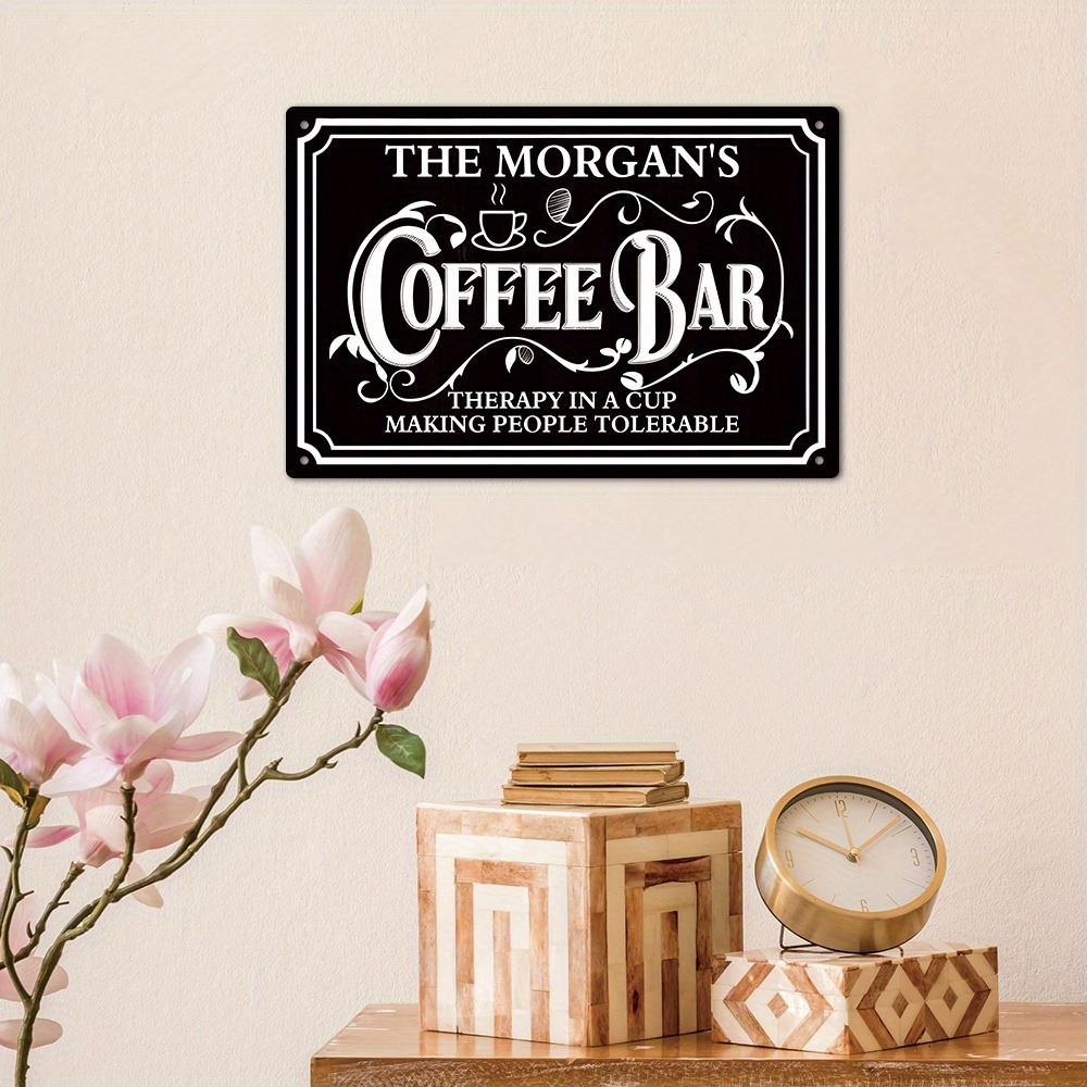 1pc Personalized The Morgan's  - Home Bar And Coffee 리뷰 및 가격