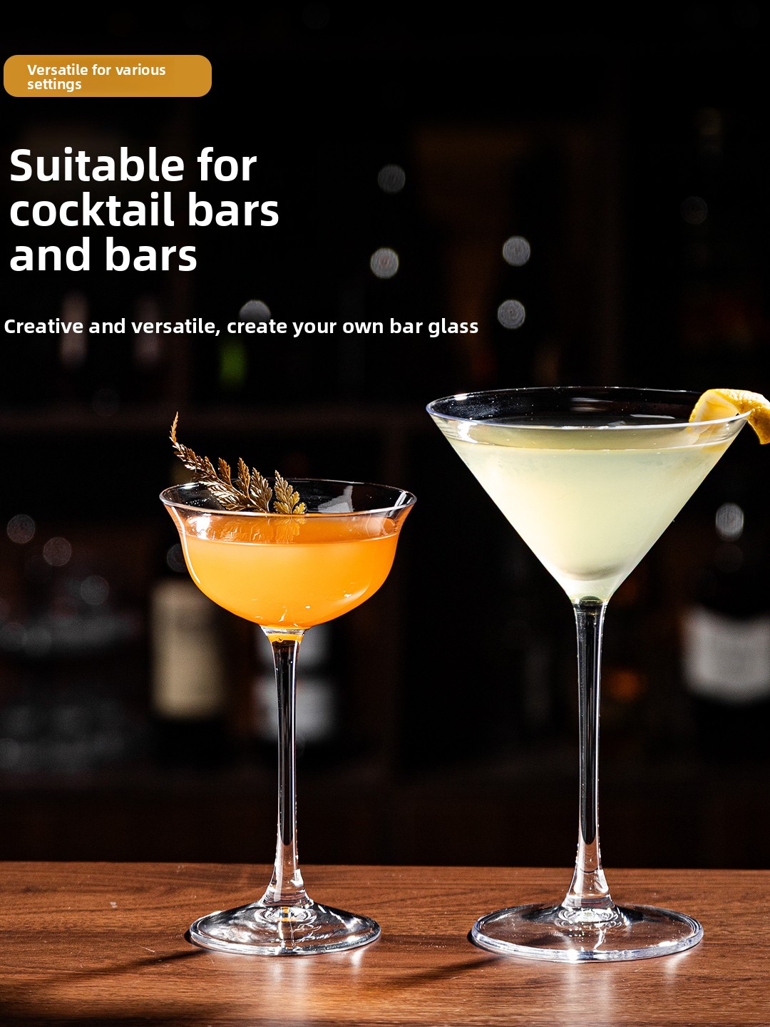 Premium Crystal Glass Cocktail - Highball Glass Set 리뷰 및 가격